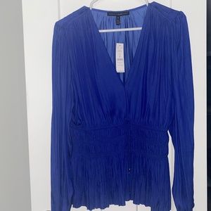 White House Black Market Blouse Medium NWT